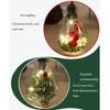 1Pc Christmas LED Bulb Decorative Hanging Light Christmas Ornaments Home Party Wedding New Year's Decor Transparent Night Lamp