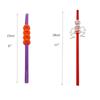 5pcs Halloween Festival Bar Party Decorations Home Party Halloween Decorations Halloween Cartoon Skull/Pumpkin Straws