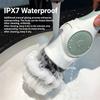 Bathroom Tile Grout Power Scrubber Rechargeable Long Handle Electric Cleaning Brush for Sink and Edge Care Tool
