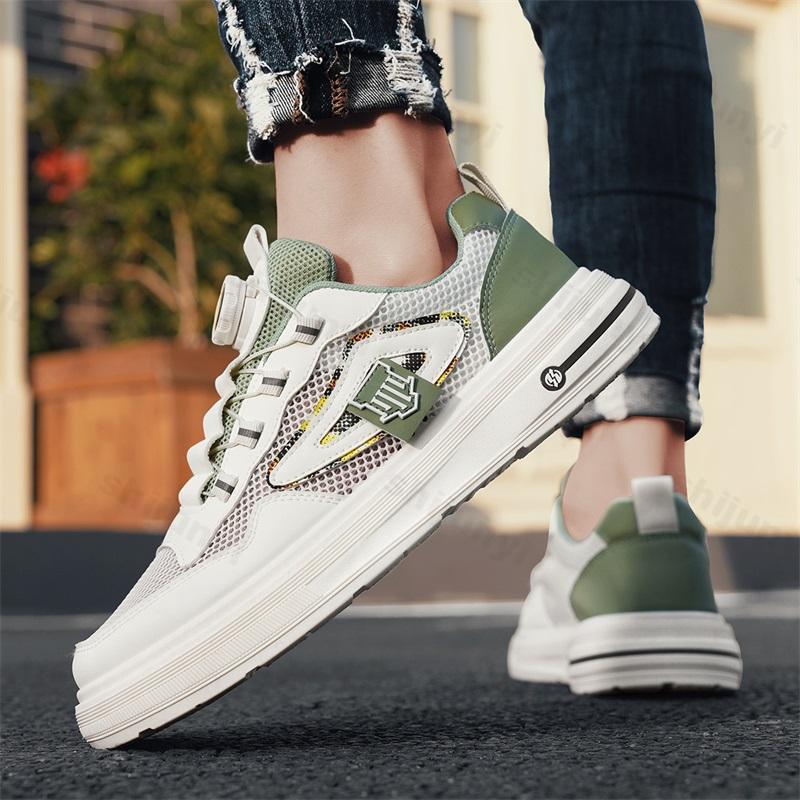 Fashion Summer Men's Shoes 2025 Fashion Trend Mesh Breathable Casual Shoes Versatile Sports Comfortable Lightweight Platform Sneakers