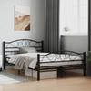 Bed Frame Without Mattress Steel 120x200 Cm