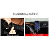 Legierungskonsole Fahrer Armaturenbrett Handyhalter Halterung Für 2014-22 Maserati Ghibli