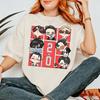 Kpop Boy Band Cute Q Version Graphics T-shirt Cotton Unisex High-Quality Comfortable Casual Oversized