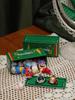 Miniature Tinplate Shipping Container Display Box for Figurines - Trendy Collectible Ornament & Storage Gift