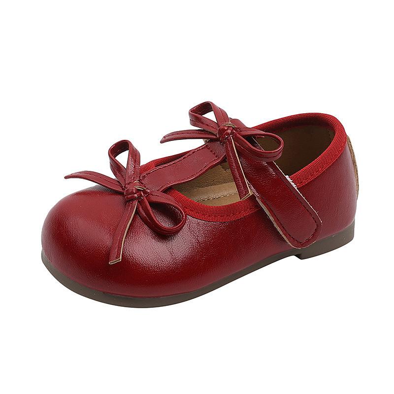 

Anti-slip Shoes - New Style Girls Shoes - Single Shoes 25 червоний