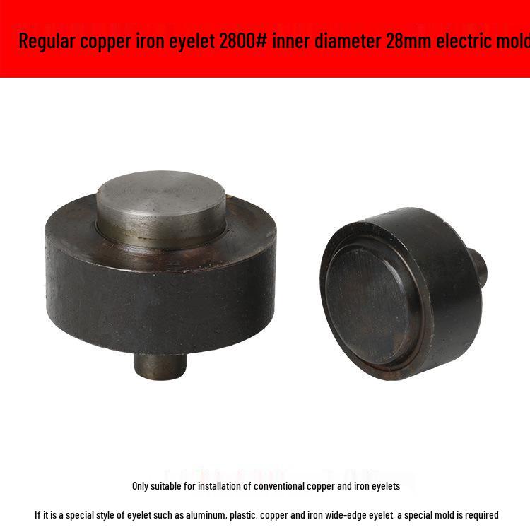 Copper Iron Eyelet & Rivet Installation Tool for Shoes