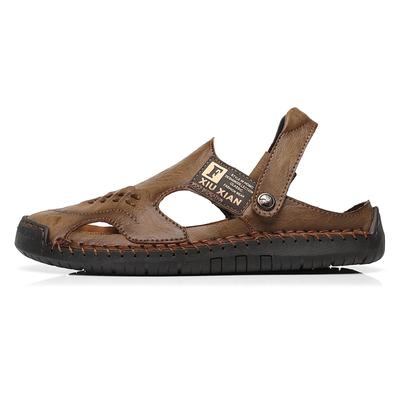 Summer Outdoor Sandals for Men Breathable Hiking Shoes Water Beach Mens Sandals Camping Climbing Aqua Sneaker