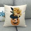Nordic Halloween Skull Series Digital Printing Short Plush Pillow Covers for Car Sofa Office Cushion Cover Home Goods