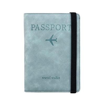 Passport Premium PU Storage Air Ticket Travel Accessory [SZSL] Anti-Skimming Case, Leather, Multi-Function Pockets, Cover, RFID, Anti-Magnetic,