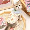 Dog clothes autumn and winter cartoon Bigbear cat Pomeranian puppet teddy small dog velvet warm pet vest