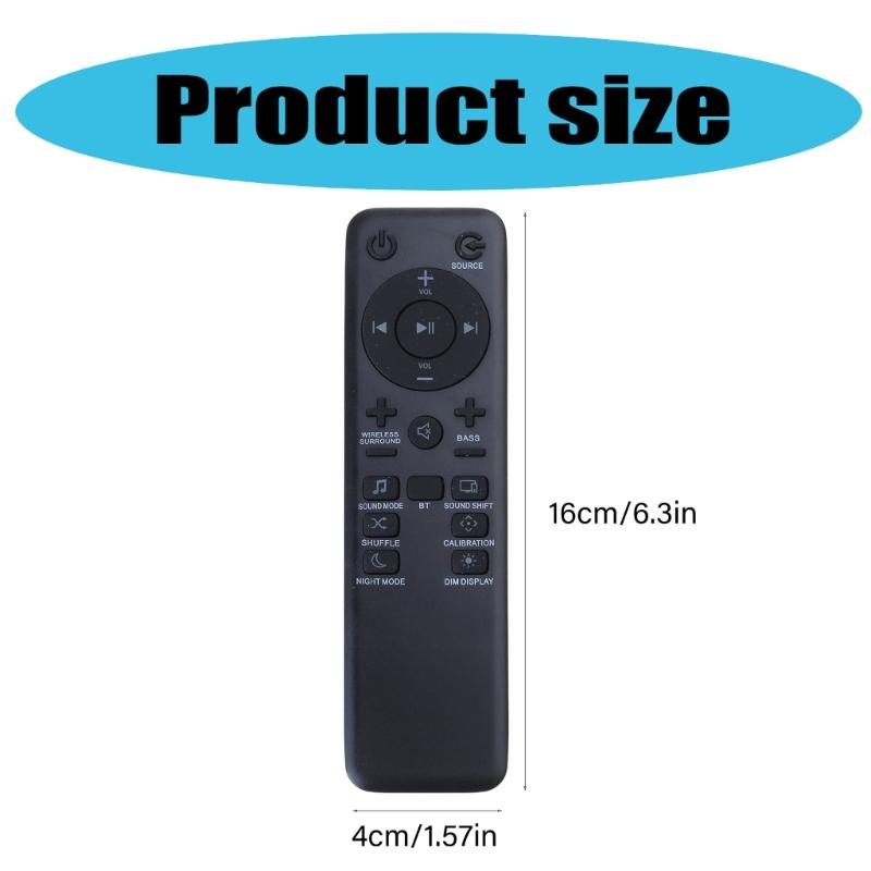 Replacement Remote Control Applicable for Bar 3.1 Bar 5.1 Bar 2.1 Soundbar Speaker Music Systems Home Theater Controller