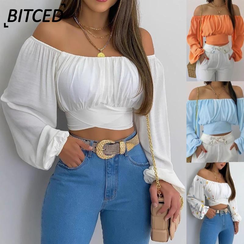 BITCED Women's Fashion Casual Long Sleeve Blouses & Shirts International design