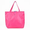 Folding Grocery Bag Reusable Large Capacity Shopping Bag Machine Washable Multi-purpose Flower Print Handbag Tote with Snap Button