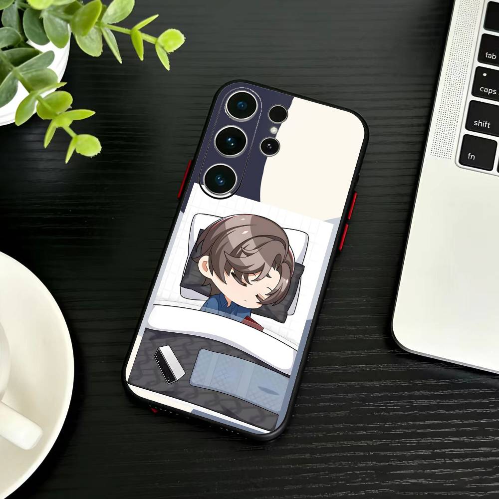 J-Tears oof TThemis Phone Case For Samsung S26,S25,S24,S23,S22,S21,S20,Plus,Fe,Lite,Others Black Cover
