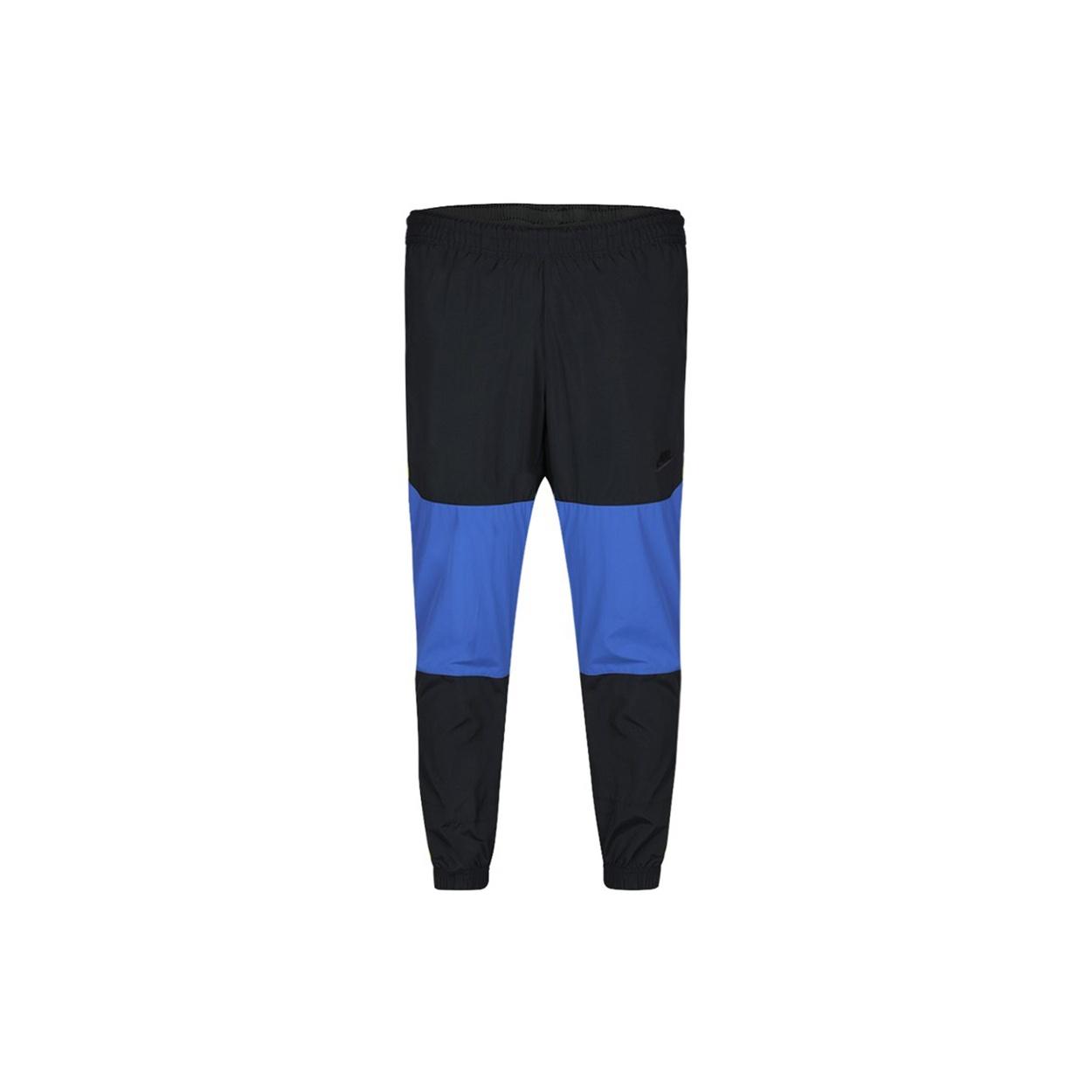 Men s Nike Sportswear Contrasting Colors Athleisure Casual Sports Bundle Feet Long Pants/Trousers Black BV5388-014 XL