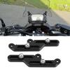 Motorcycle Windscreen Adjusters Windshield Bracket for HONDA NC700X NC750X 2012 2015 (Black)