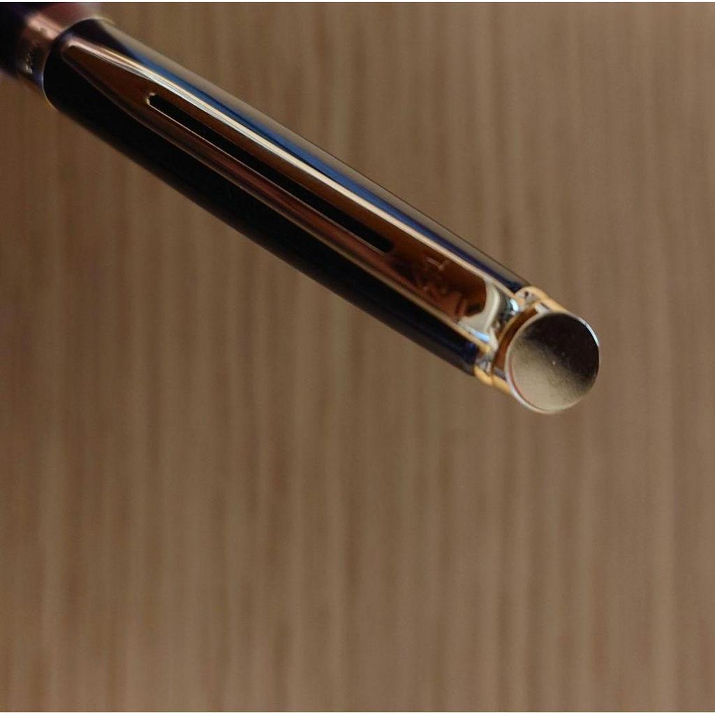 Used Waterman Metropolitan Essential Black GT Ballpoint Pen
