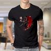 Ronin Script Japan Anime Vagabond TShirt Sasaki Kojiro and Miyamoto Musashi Manga Short Sleeve TShirt Men Loose Cotton Tee Tops