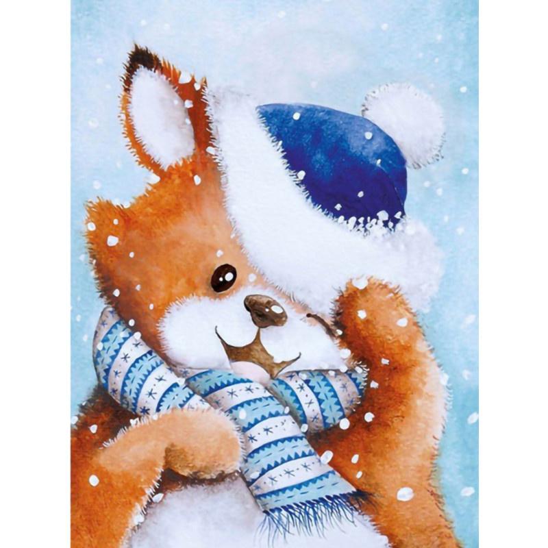 Pictură cu diamant DIY 5D Animale și peisaje interesante Broderie cu diamante Kit punct de cruce cu strass complet Mozaic Home Decor