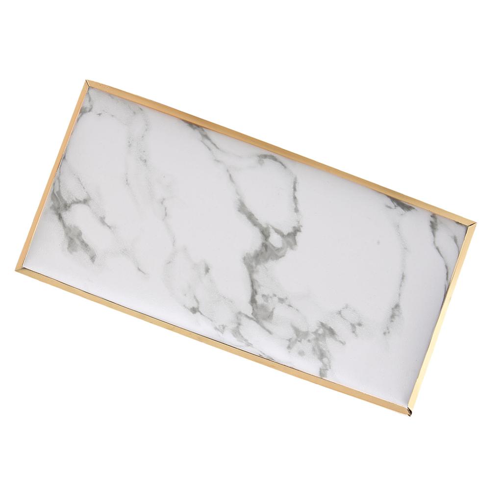 Nail Art Hand Pillow PU Leather Manicure Arm Rest Cushion for Nail Art Salon HomeMarble