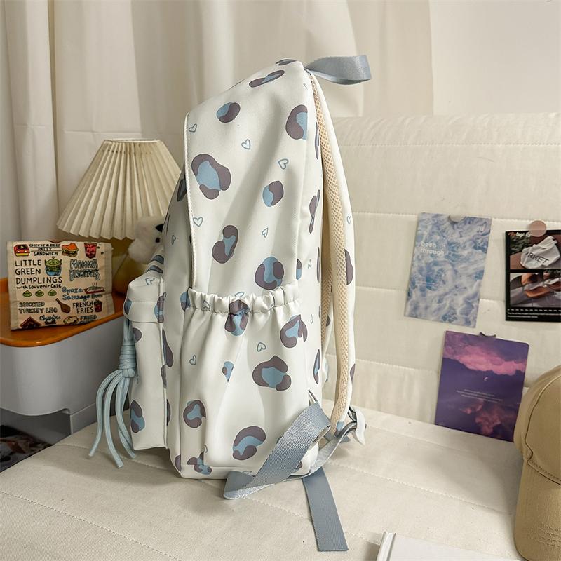 College Style Student Schoolbag Print Lightweight Backpack