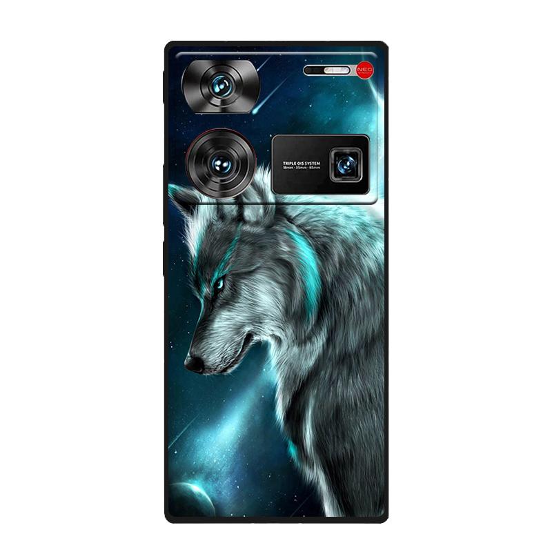 For ZTE nubia Z60 Ultra Case Silicone Luxury Space Soft Bumper for Nubia Z60 Ultra 5G NX721J Phone Cover TPU Funda Fashion Bag