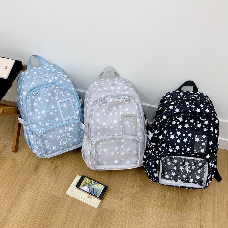 Batoh Carlog s roztomilým potiskem hvězd