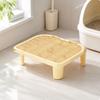 Low-Maintenance Mat Practical Cat Litter Rug Ventilated for Home