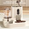 2 In 1 Cat Food Dispenser Water and Food Integrated Fully Automatic Cat Food Feeding and Water Dispenser Cute Water Dispenser