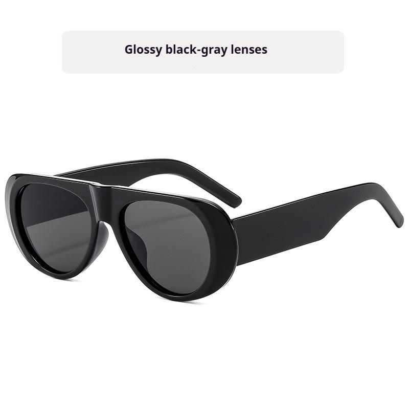 

2026 Fashion Women s Oval Sunglasses, Leopard Print Gradient Wide Temple Frame, Retro Sunglasses, Unisex Shades for Men & Women