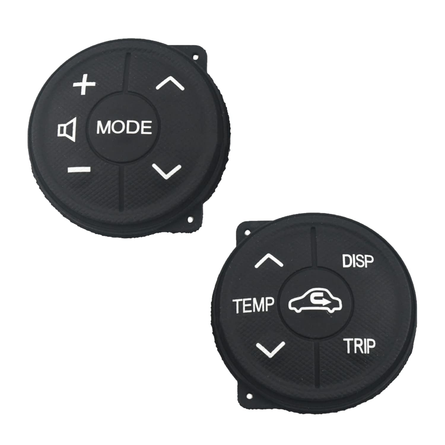 

Кровать Prius 30 Поздний Переключатель рулевого управления Замена Резиновый Левый и Правый Комплект Кнопка на руле Toyota Aqua ZVW30 Внешний Совместимый