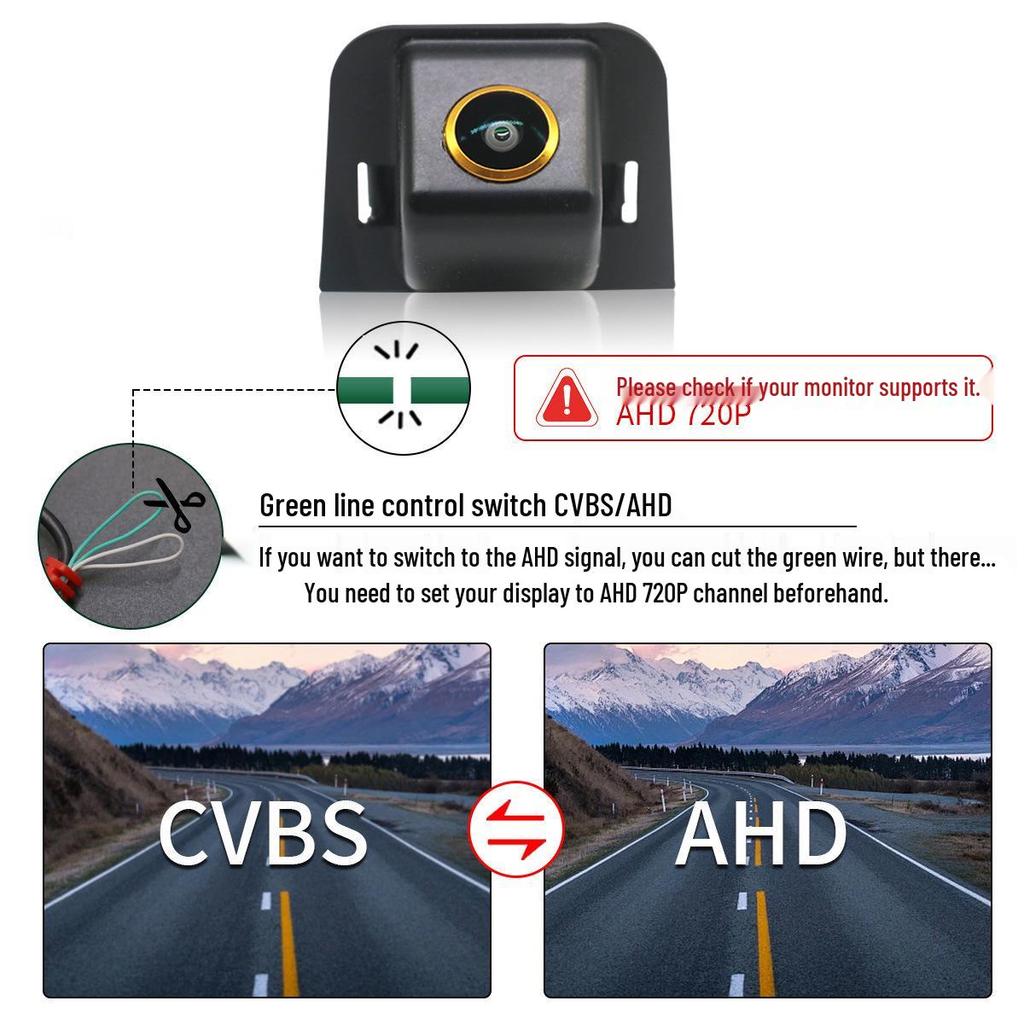 Waterproof HD Rearview Camera for Toyota Prius