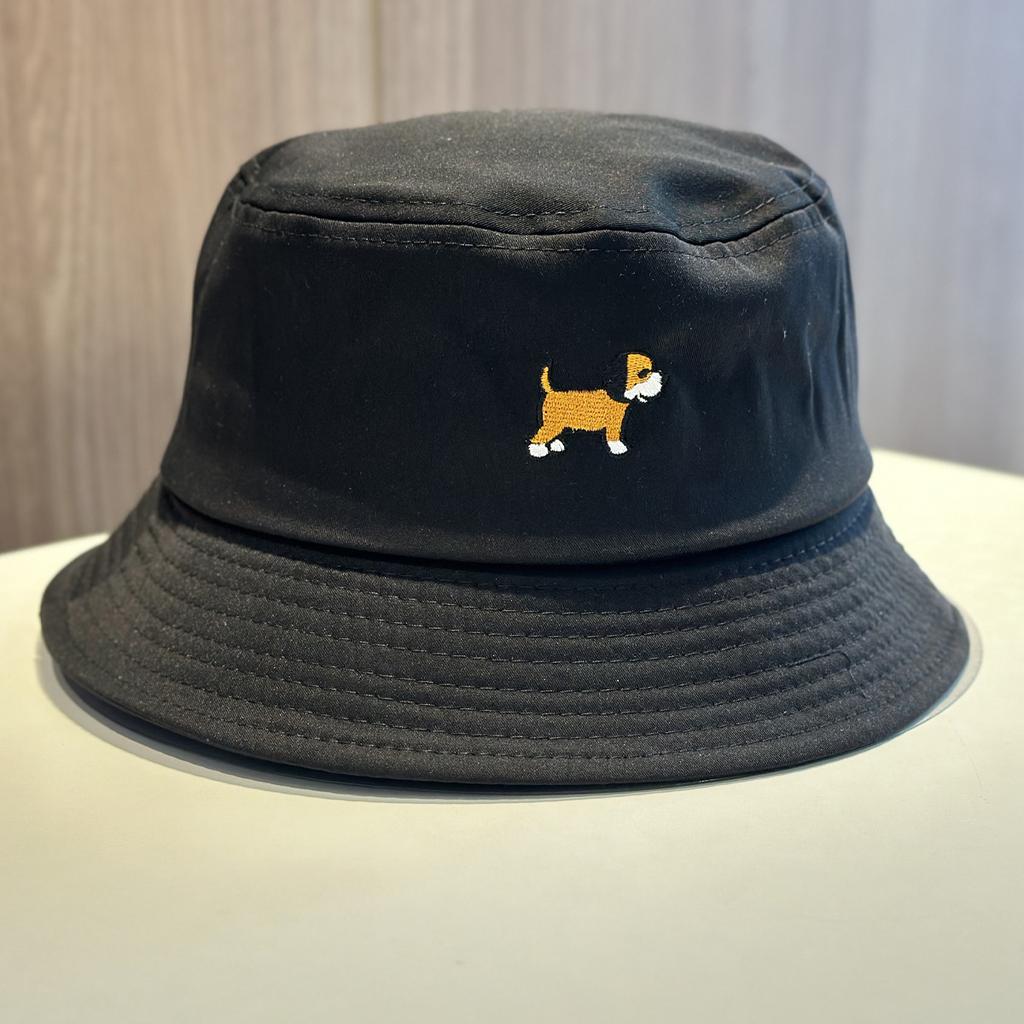And Simple Embroidered Puppy Fisherman Hats Women Summer, Bucket Hat Men New Foldable Sunhat