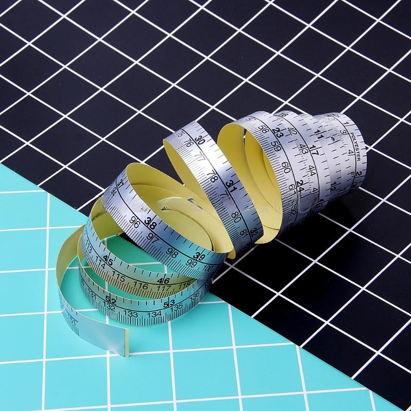 1pc Self Adhesive Metric Measuring Tape Ruler for Sewing Machine Stickers, Perfect for Winter, New Year