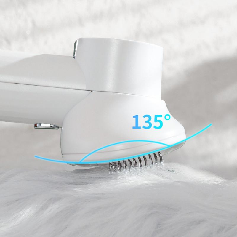 Tragbarer Haarkamm mit Heißluft für Haustiere, Intelligenter Haustier-Haartrockner, Haushaltspusten und Kämmen, Integrierte Maschine