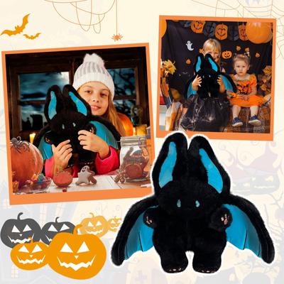 Superior-Grade Halloween First-Class Black High-Standard Bat Superior-Grade Plush Toy Superior-Grade Kawaii First-Class Animal Superior-Grade