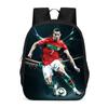 Zaino Scolastico per Bambini con Stampa Cristiano Ronaldo Neymar Leggero Design Ergonomico Studenti Elementari