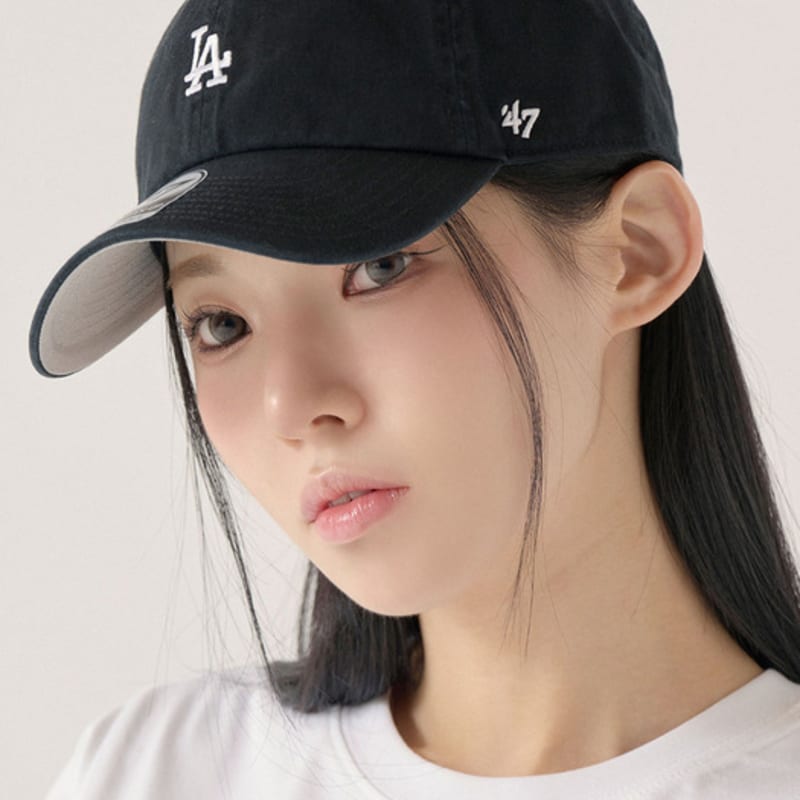 47brand MLB Hat 47brand LA Dodgers Small Logo Ball Cap