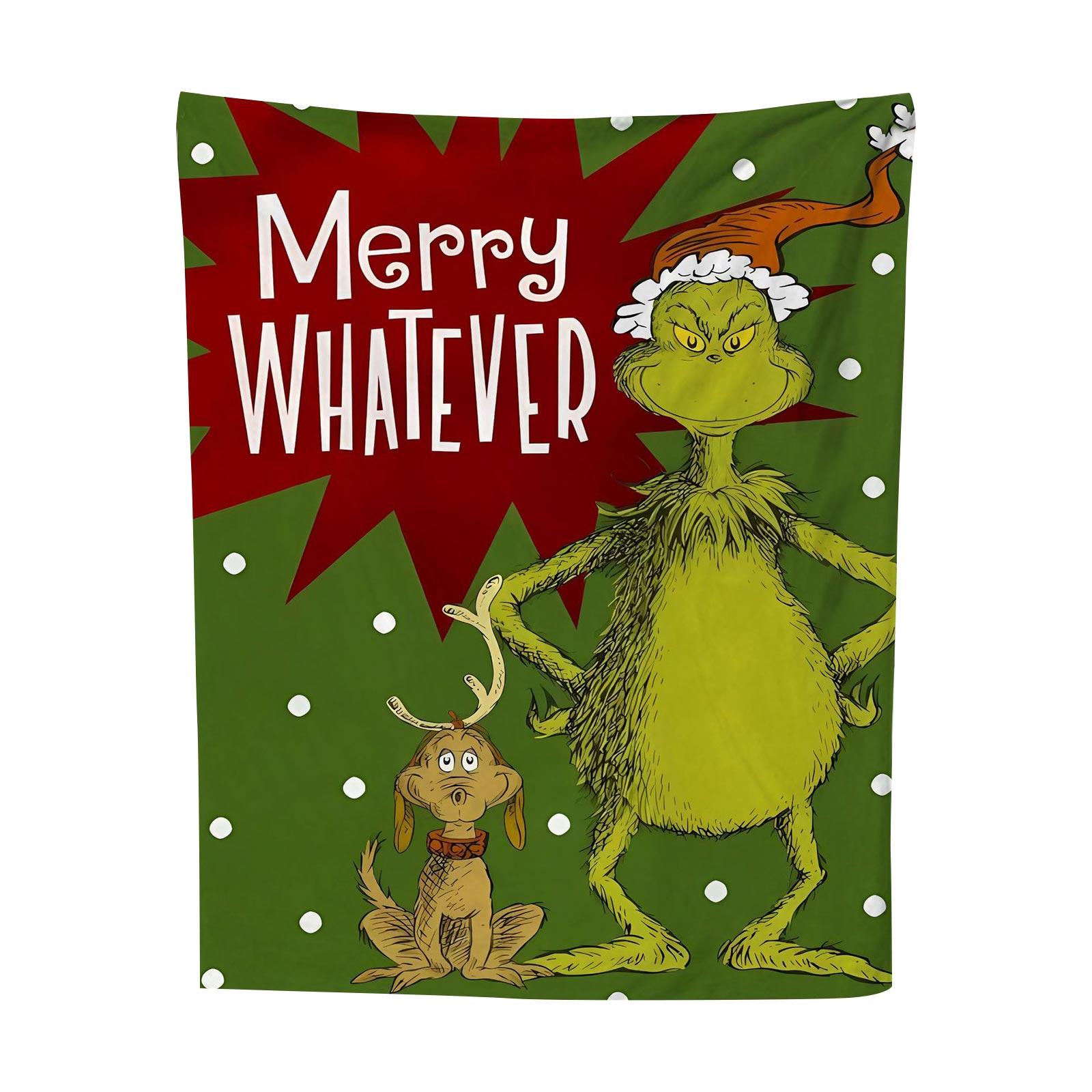 

Одеяло для лица, зеленое одеяло, рождественский подарок, домашний чехол для дивана, одеяло, праздничное украшение, одеяло One Size