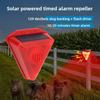 Solar Bird Repeller Outdoor Garden Bird Deterrent Ip55 Waterproof For Farm And Balcony Use