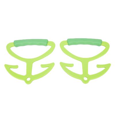 2 Piezas Asa de Bolsa Soporte para Bolsa de la Compra ABS Portátil 80lbs de Carga Transportador de Bolsa de Compras para Hogar Patio Oficina Viajes
