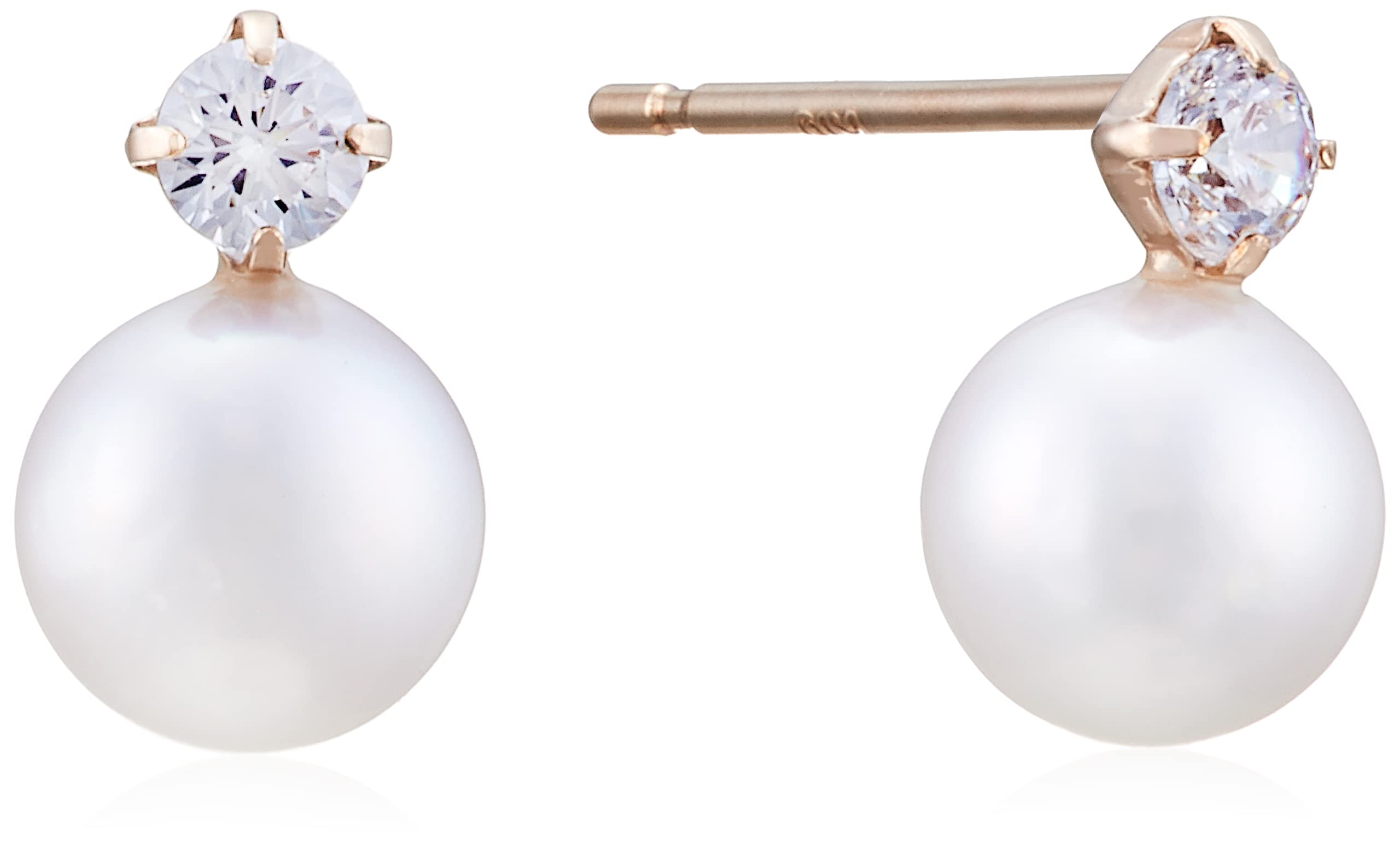 

ESTELLE [WEB Exclusive] K10 Yellow Gold Cubic Zirconia Earrings 0242-0722-0019-0000