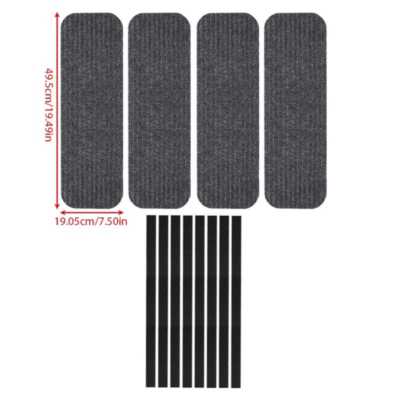 Mobile Home Car Stair Mats Slip Resistant Car Step Covers Waterproofie Polyester Stair Carpets