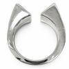 Excellent HERMES Ring Ring Clou De Forges Silver AG925 Mens 52 Used