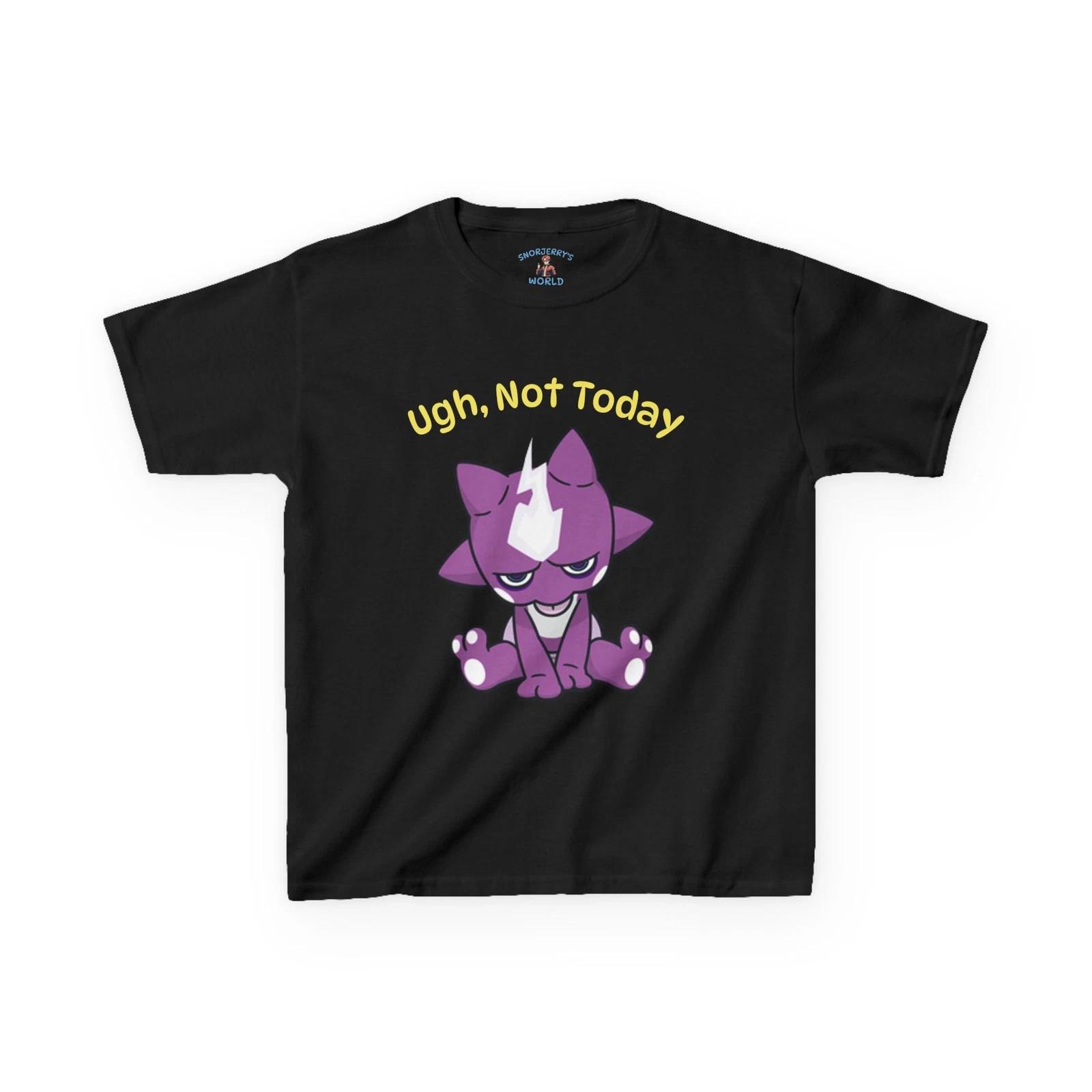 Ugh, Not Today - Unisex Kids T-Shirt M