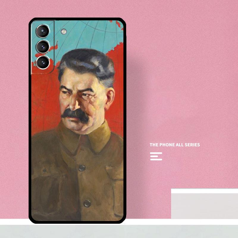 Stalin Soviet Case For Samsung Galaxy S23 S22 Ultra Plus S8 S9 S10 Plus Note 10 20 S21 FE S20 FE Cover