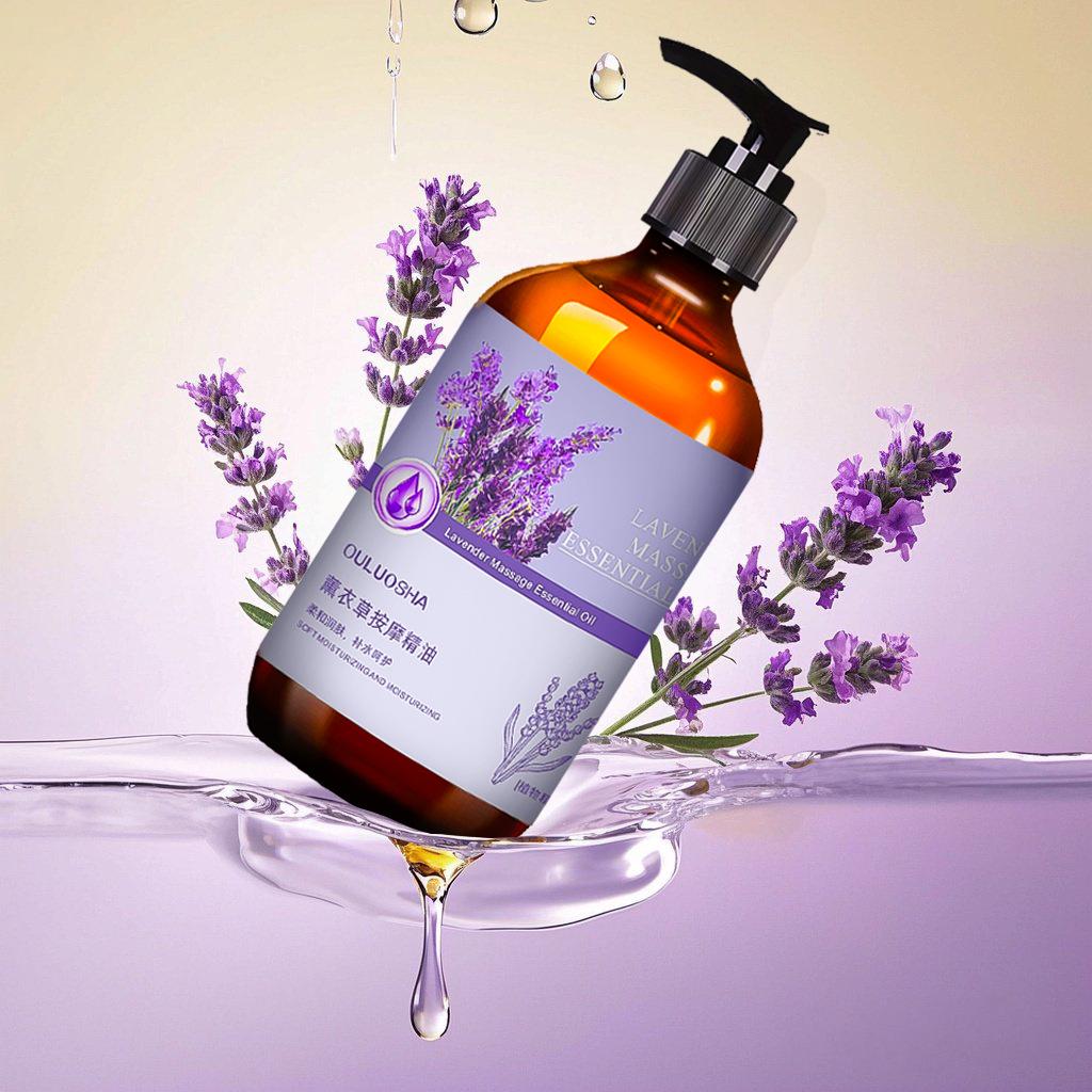 500ml Rosenmassageöl: Feuchtigkeitsspendende & Nährende Hautpflege für Schönheitssalons & Spas