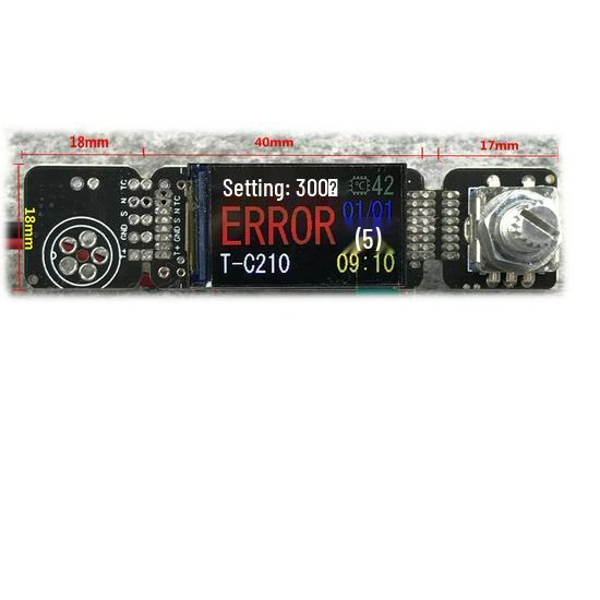 1.14" IPS Display Smart Temp-Control Soldering Station with T12 Digital Controller & 245/210 Soldering Iron