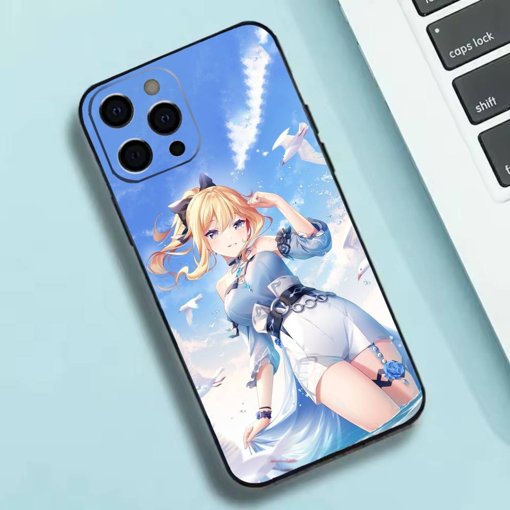 

Jean G-Gunnhildr Phone Case Silicone Soft For IPhone 17 16 15 14 13 12 11 X XR Plus Pro Max Plus iPhone17