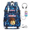 Hot Selling Game-Themed Outdoor Travel Bag Large Capacity with USB Hiking Backpack